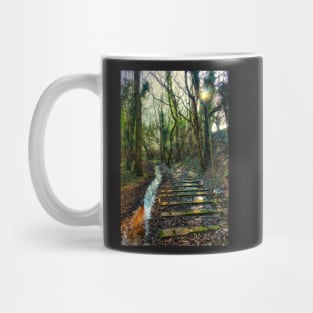 Puddles on the Tracks Mug